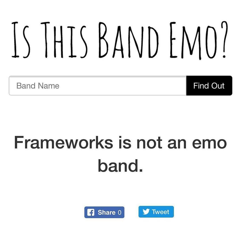 Frameworks (@frameworksband) on Twitter photo 
