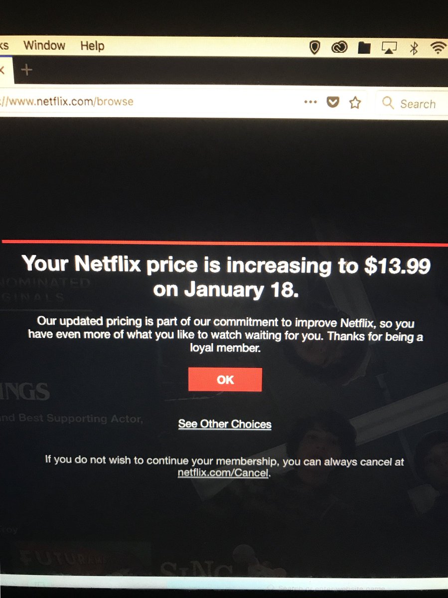Latroy2u's tweet photo. WTF is this bullshit?!? @netflix, and i feel like itโs only just began ๐คฆ๐ฝโโ๏ธ๐ช #RIPNetNeutrality https://t.co/B1W7VDiXYo
