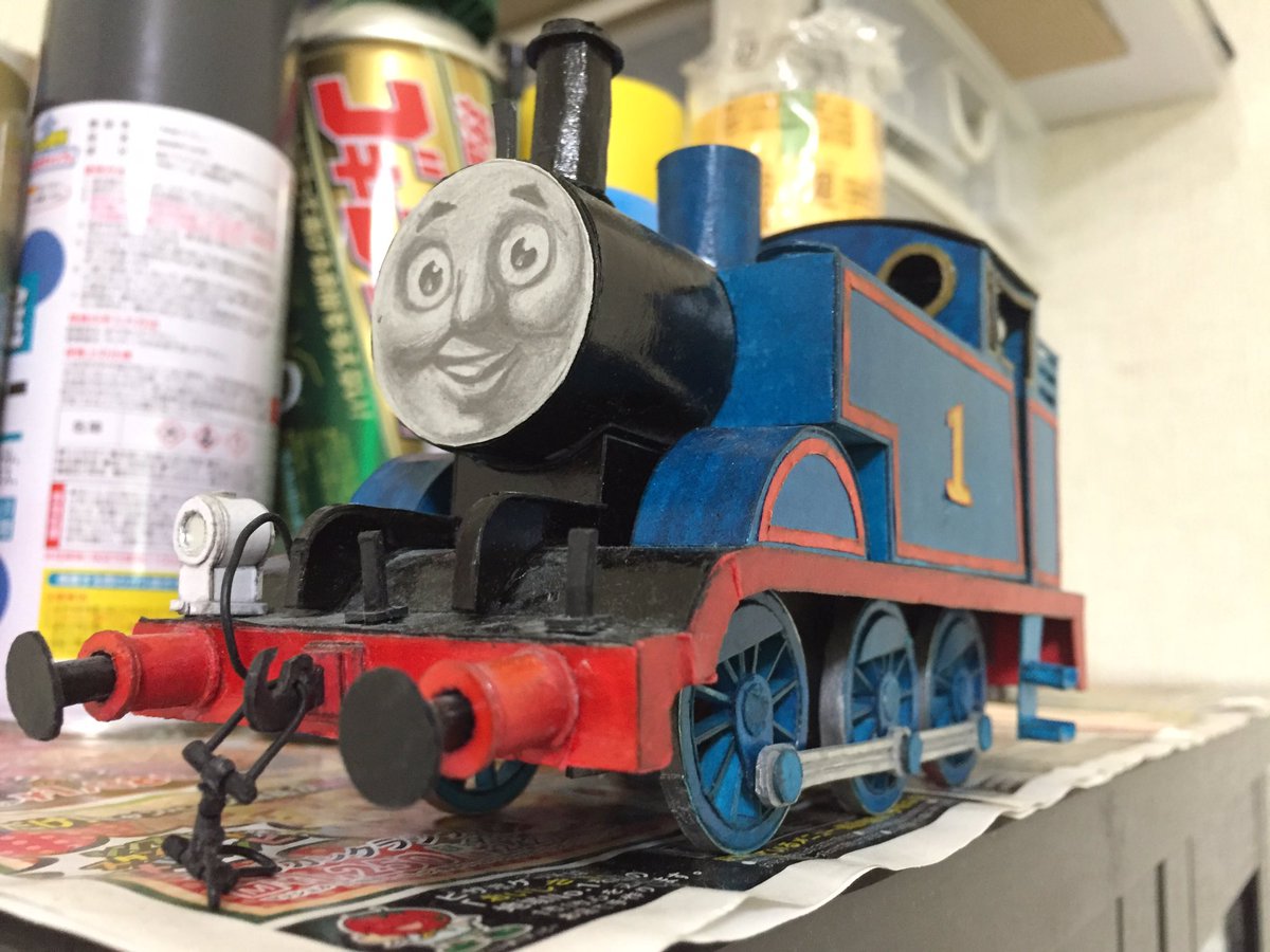 ネス Twitter પર みっぽさんからビッグマス頂きました タンク蓋ギミックやキャブ内の細かさに加えてさらに新規で4期顔まで描き下ろして頂けて感激です