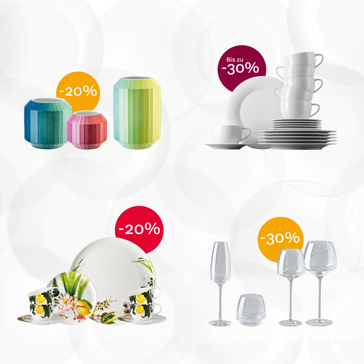 Get some great offers and discounts in our winter sale: rosenthal.de

#sale #rosenthal