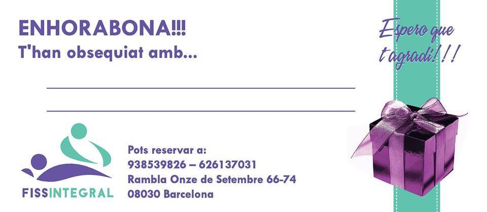 fissintegral's tweet photo. Ja tornem a estar aquí per estrenar el 2018!!! Recorda que demà venen els Reis, si encara no has completat la carta, pots demanar un val de salut!!! https://t.co/S3qOxFTg53