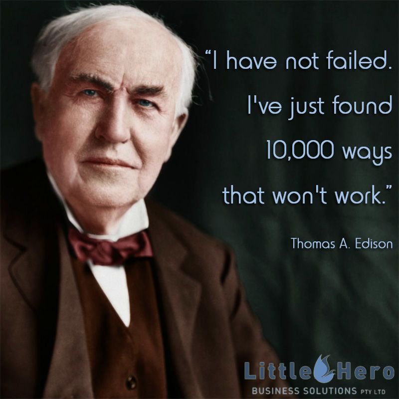 LHBSolutions's tweet photo. “I have not failed. I've just found 10,000 ways that won't work.” ― Thomas A. Edison
#WordPressHosting #webhosting #wphost #thomasedison #2018 https://t.co/9SLF7IkmcX