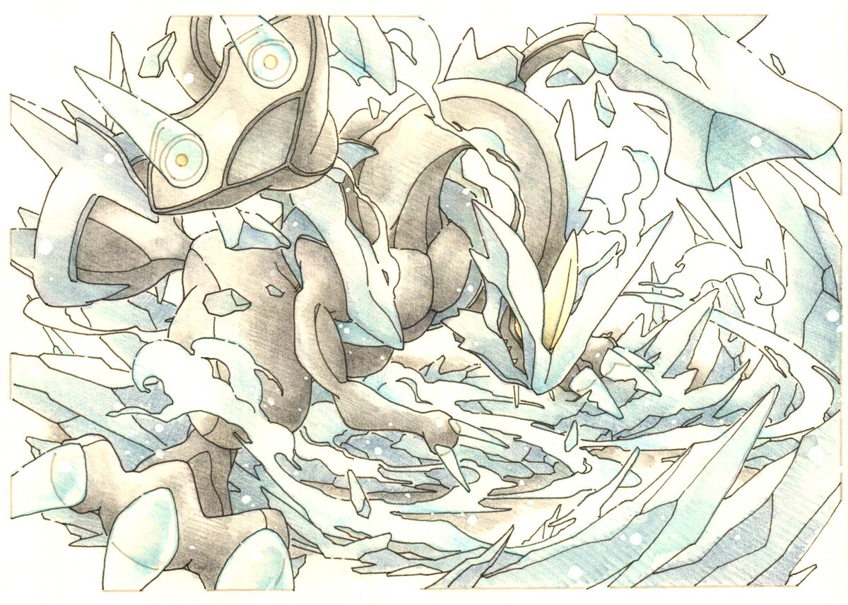 Inori Pa Twitter 今日のポケモン図鑑 no 621 キュレムの こごえるせかい Inori Pa Twitter 今日のポケモン図鑑 no 621 キュレムの こごえるせかい
