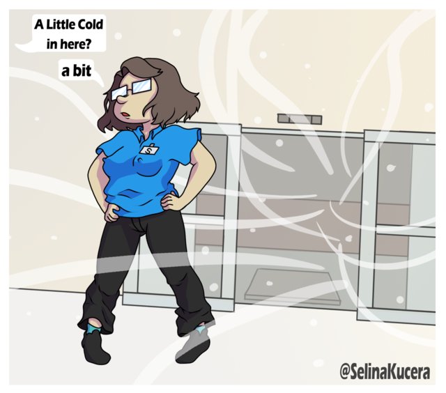 SelinaKucera's tweet image. Last few weeks at work 
 #BruisedEgo  #abitnippy