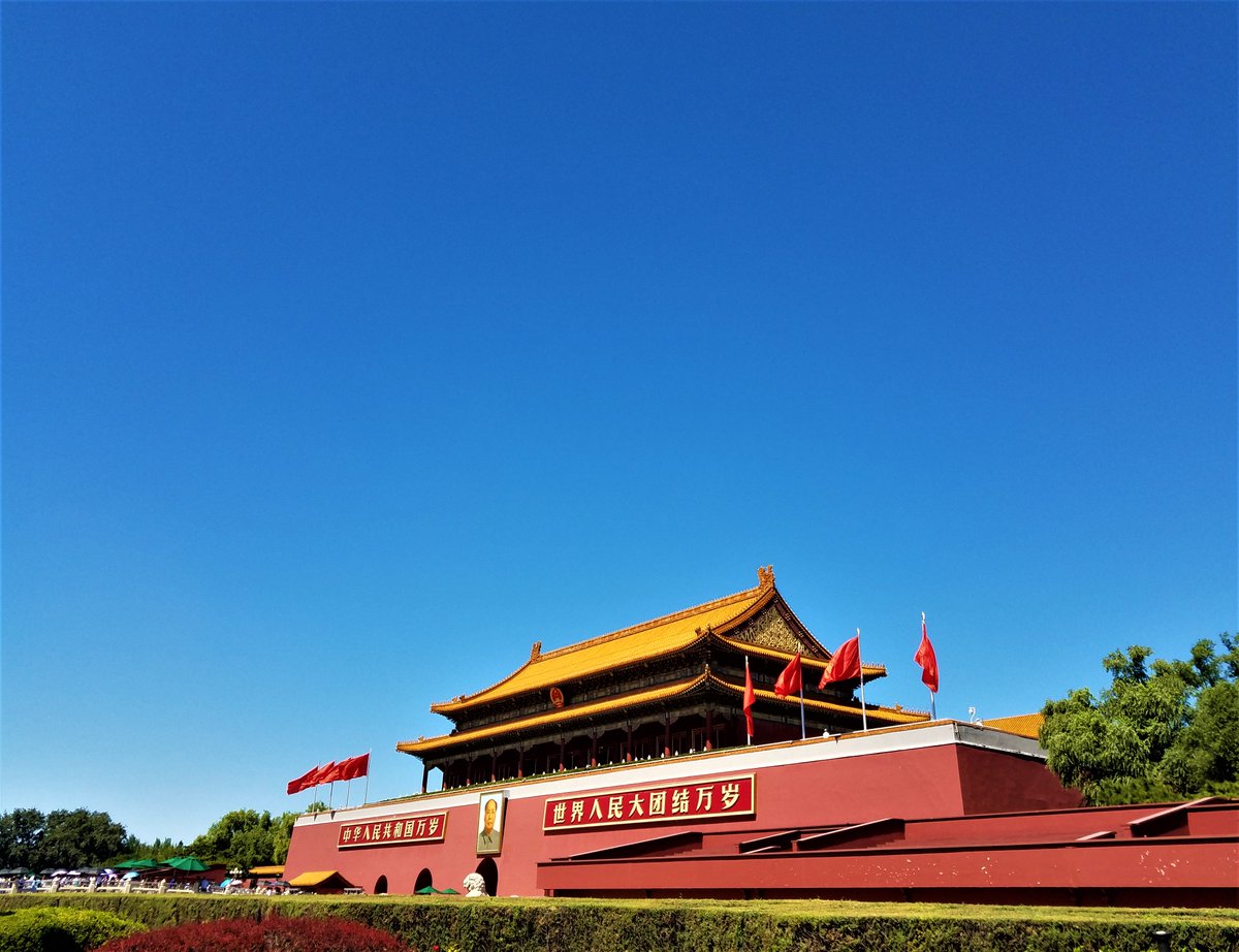 bio_sensor's tweet image. Blue sky in Beijing
