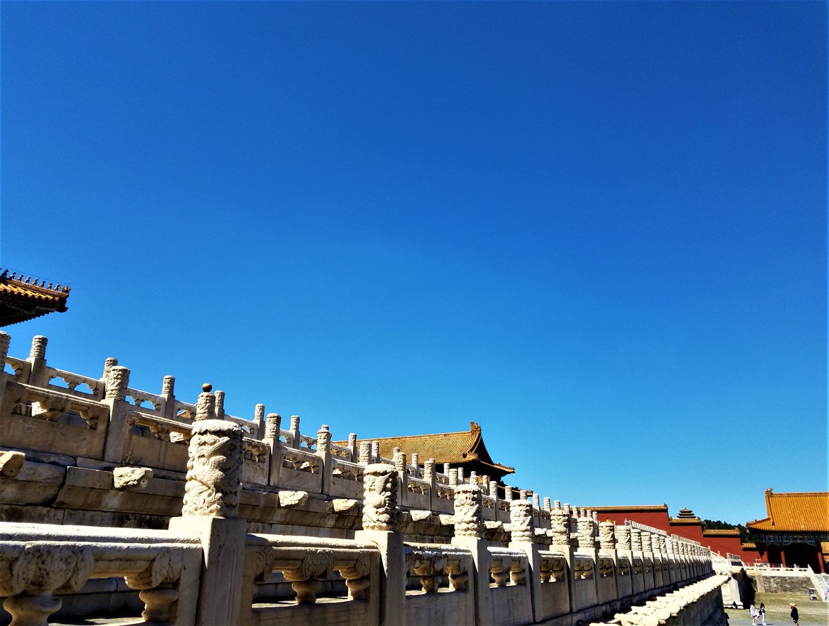 bio_sensor's tweet image. Blue sky in Beijing