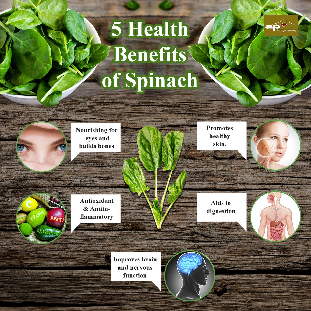 aartiparimal's tweet photo. health benefits spinach !!!
https://t.co/yha9JL7HGX
#healthbenefitsspinach #benefits #spinach #Nourishingforeyes #buildsbones #promoteshealthyskin #aidsindignestion #improvesbrain #nervousfunction #Ayurvedacharya #APClinic #Ayurveda #AyurvedicTips #APClinic #APClinicVadodara https://t.co/RPPZmtD13g