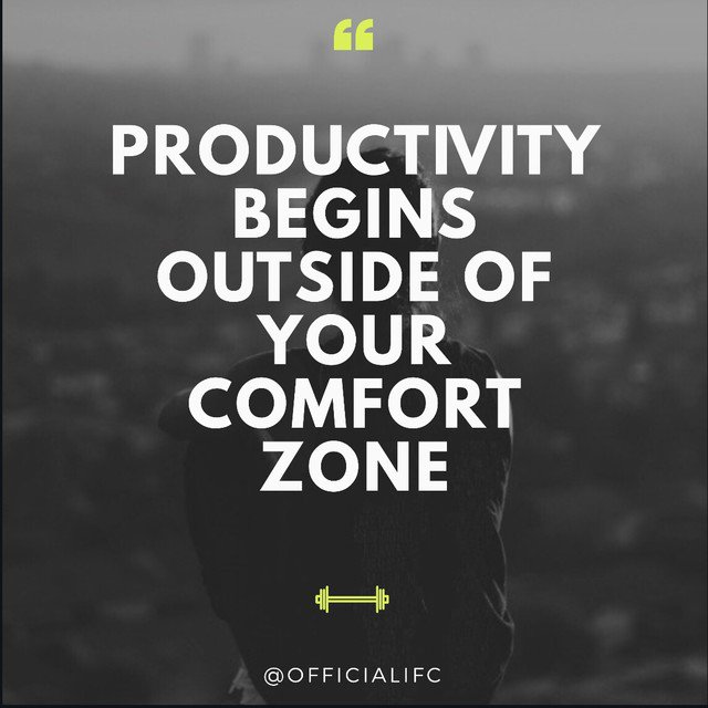 Productivity begins outside of your comfort zone.    #motivation #squats #boxing #abs #muscle #instafit #gymlife #fitnessmodel #fitnessmotivation #fitnessaddict #cardio #fitgirl #exercise #weightloss #shredded #strong #crossfit #gains #fitlife #girlswholift #nutrition #aesthetics