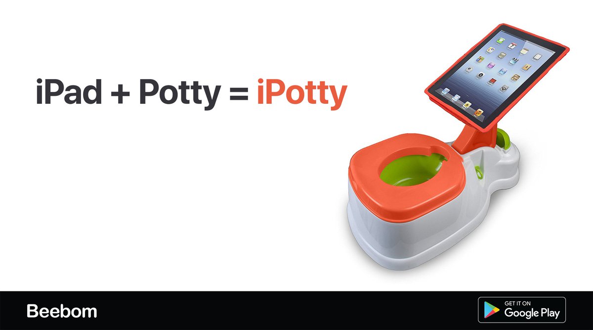 beebomco's tweet photo. #iPotty is a weird combination of #iPad and potty designed to help young children with #PottyTraining.
It has been named the worst #toy of the year by the Campaign for a Commercial-Free Childhood. https://t.co/w9iaayYE9I