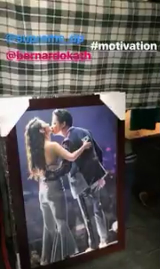 KDamethyst's tweet photo. Her motivation, His motivation. Our motivation. Go KathNiels, Ravaaan! walang maiiwan 👊💪 #LLSTarget https://t.co/q8letuTIhX