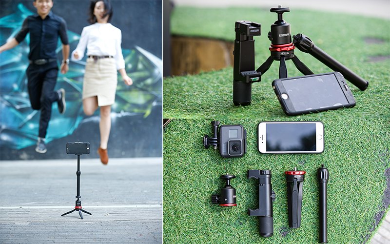 CarolZeng331's tweet photo. Caputure static beauty&amp;dynamic beauty.
#Sevenoak #SKT1 Durable #MiniTripod
—Used as #Tripod #SelfieStick #TableTripod
—Compatible with smartphones, action camera and DSLRs. https://t.co/a0VJMeCymN