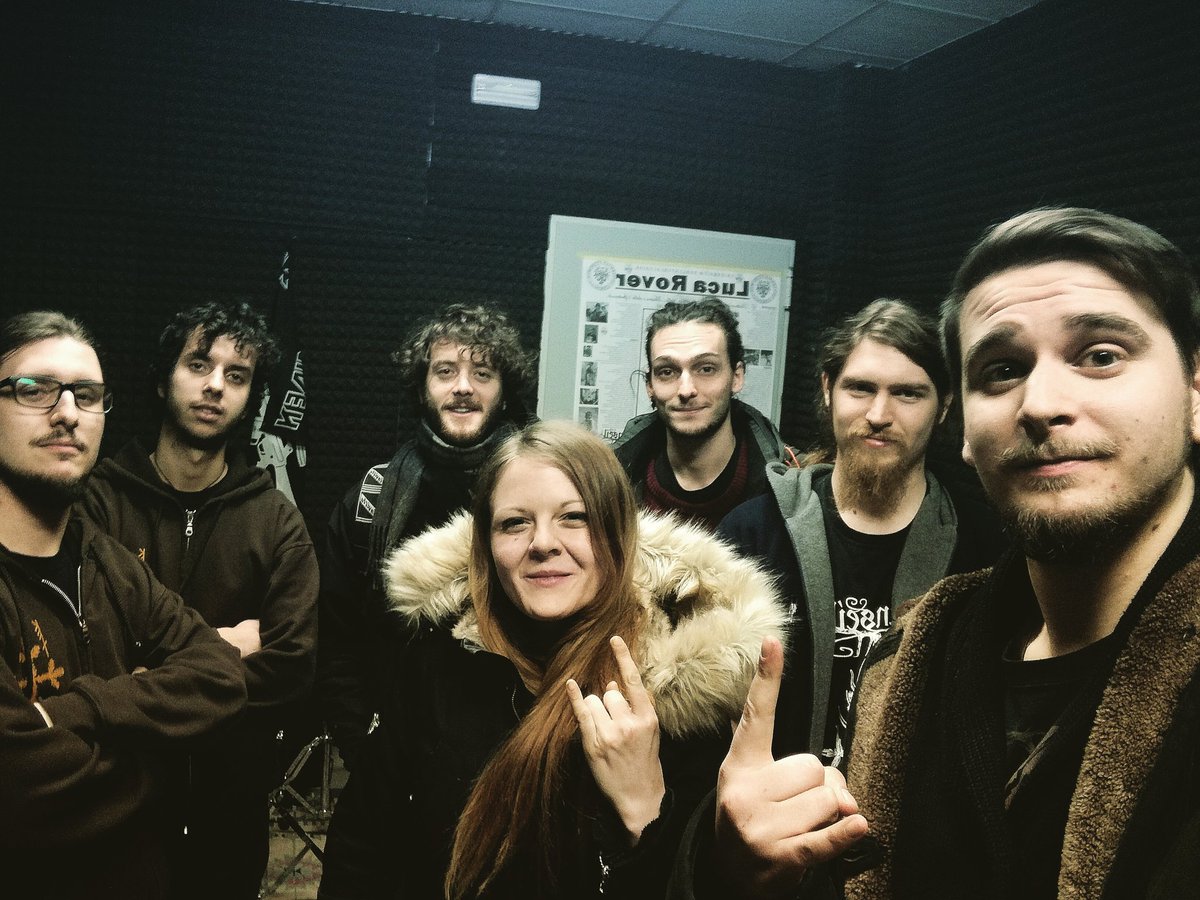 KanseilOfficial's tweet photo. Awesome guest tonight w/ us!;)
#Kanseil #Vallorch #Guest #NewAlbum2018 https://t.co/x3pQwZQn0U