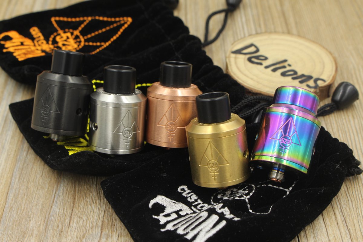 DelionsBen's tweet photo. 🔥Original 528 Custom Goon rda, brass, rainbow, ss, copper and black colors. Matches gold plated posts and copper pin. Classic never out. 😎😤💨🔞 
#goonrda #vapegoon #customvape #vaperda #vapeatomizer #vapedevices #onlyoriginal #vapetrade #vapewholesale #vapemarket #vapefashion https://t.co/qCB6Bo3bVh