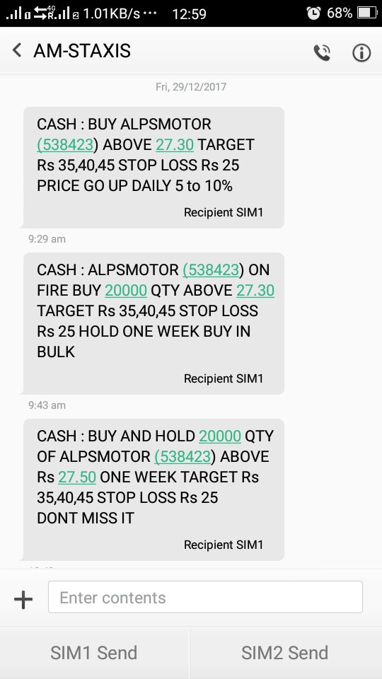 bhaveshastik's tweet photo. Daily 3 msgs from #STAXIS
@anilsinghviCNBC .. #Stopfarzisms
@CNBC_Awaaz @SEBI_India @NSEIndia @BSEIndia https://t.co/0hXAtpq2u7