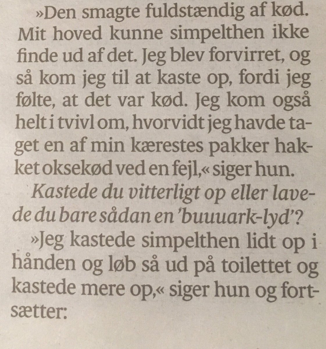 MathiasBuch's tweet photo. BT interviewer veganer, der har smagt plantefars - og leverer både godt spørgsmål og høj detaljegrad. #dkmedier https://t.co/AQ2HHhWvJo