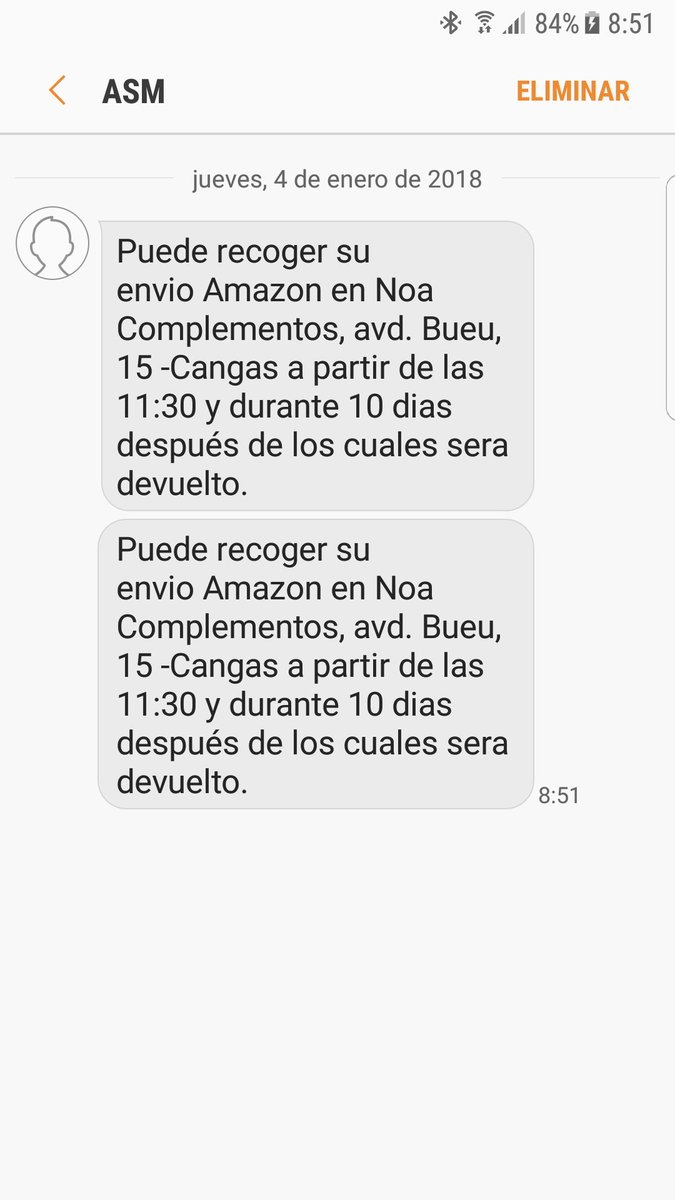 maria_camina's tweet photo. @ASM_clientes Como puede ser posible, yo en la web hice una consulta para ver cual era el punto más cercano, eso fue ayer y hoy ya lo tengo???? Si me lo dijesen antes, lo habría hecho desde el principio ... INCREÍBLE QUE MAL SERVICIO https://t.co/dSfNet0atA