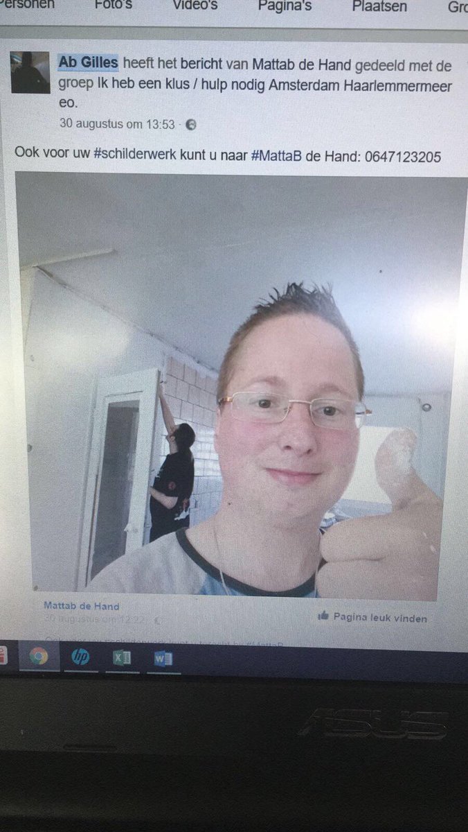 Zo Ab Gilles, of heet hij nou Bram Heijstek is ook weer wakker en is tussen al zijn schilder klussen bezig met zijn belangrijke werk voor de Aalsmeerse gemeenteraad. Ik raad iedereen aan om @HAC_Aalsmeer te volgen.