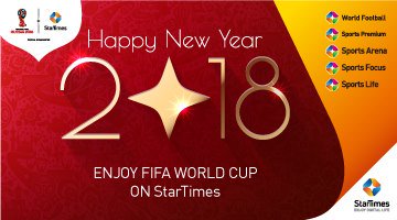 StarTimes_Ng's tweet photo. Good morning #stars!
We welcome you all to @FIFAWorldCup Year 2018.
Enjoy every action LIVE & in HD on StarTimes Sports Channels.
#STSportsPremium
#STWorldFootball
#STSportsArena
#STSportsFocus
#STSportsLife https://t.co/gbcqgO3STT