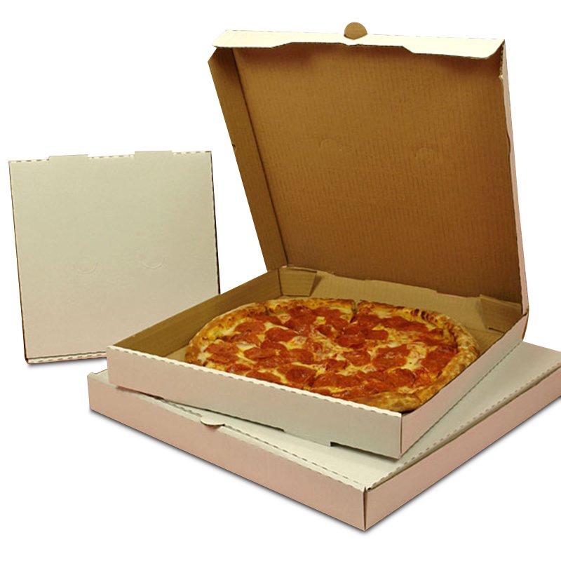 Maksspackaging's tweet photo. High Quality, unprinted/Printed, corrugated cardboard Pizza boxes. White outside, Brown inside,
Length &amp; Width are the same . Depth is the distance into the box from the opening to the bottom of the box.
#maksspackaginglimited https://t.co/r4ZTdoYM4A