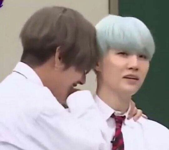 Min Yoongi They own holding hands. Opposites that attract. We live for Yoongi's fond glances and Taehyung's flustered face.