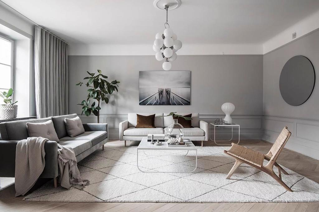InteriorHints's tweet photo. Grey apartment https://t.co/EOaRZubQnO