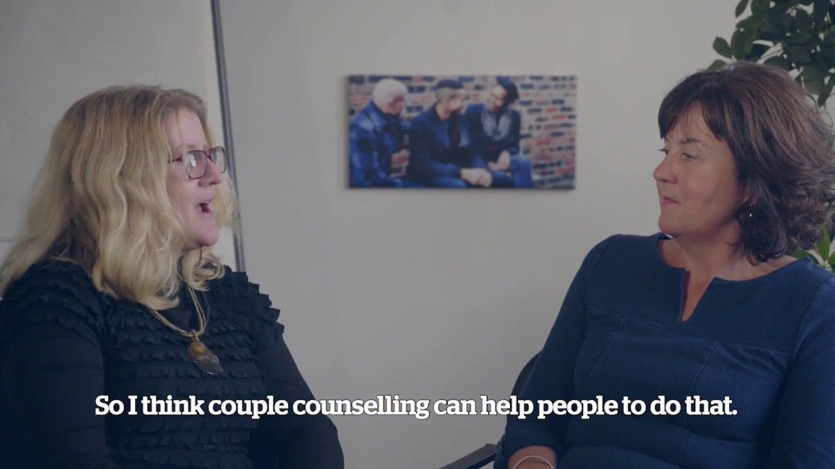 Relate_charity's tweet photo. WATCH Falling Out of Love: 'I love you, but I'm just not in love with you anymore'. Understanding what this really means and how it folds into your expectations of a long-term relationship. Two of our senior counsellors discuss #TalkingHeads https://t.co/I02clwCfwI https://t.co/tN1OO37ltz