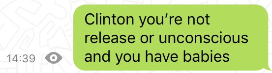 Ich liebe es einfach, wenn ich beim Diktieren von Nachrichten versehentlich in der US-Tastatur bin.