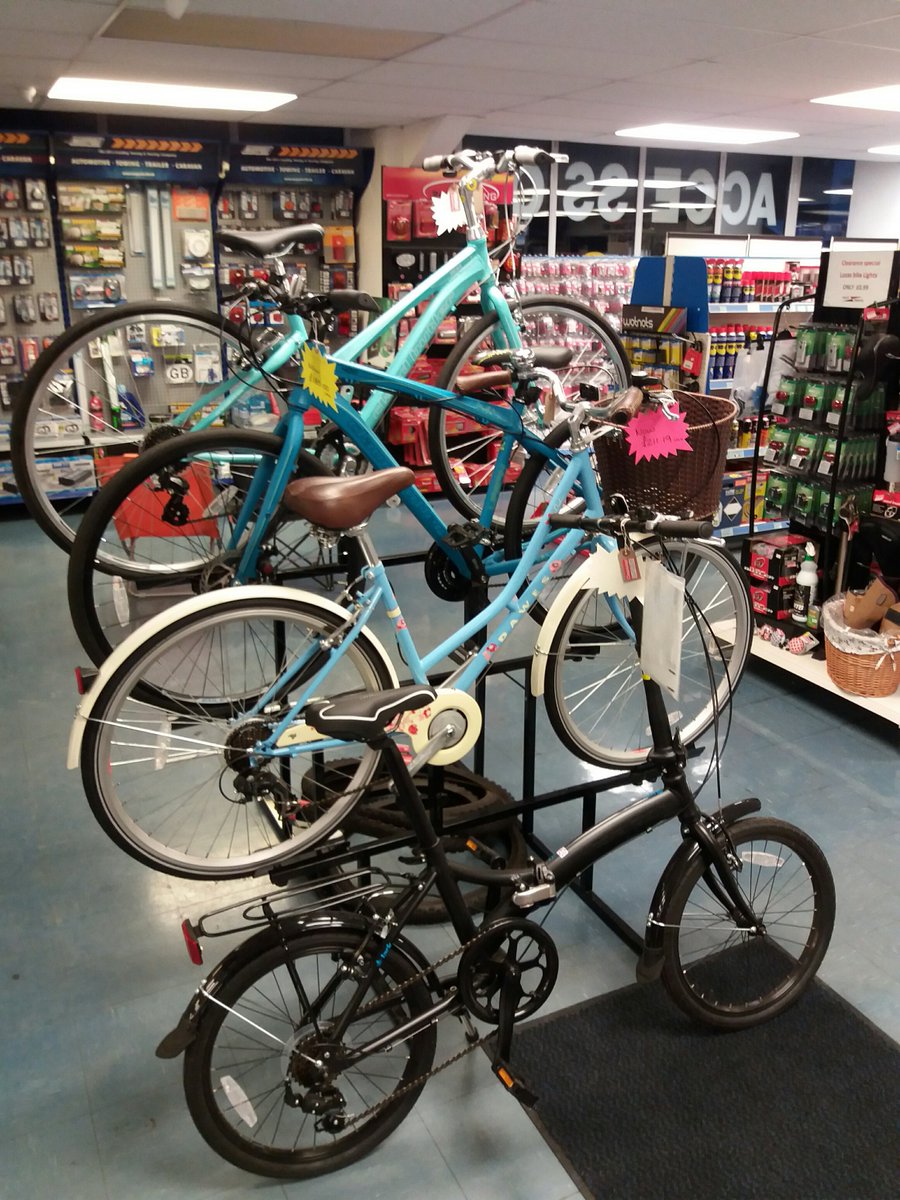 FINAL CLEARANCE! Only 4 bikes left at our Abercarn branch.
Dawes Jack folding bike, Google shopping price £299.00 our price £248.20
       Dawes Duchess heritage bike, Google shopping price £289.99 our price £179.51. Take advantage of these special offers today!