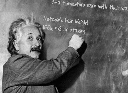 ProchefBill's tweet image. What?? You dont like waiting days or even weeks for a #stake ... Get with #Netcoin and stake some $net every 6hrs ... With &quot;fair weight&quot;, PIR and OWI how can you go wrong ... You can stake even small amounts .. no need to fill up a huge bag (unless you want to)! Get in now! #POS
