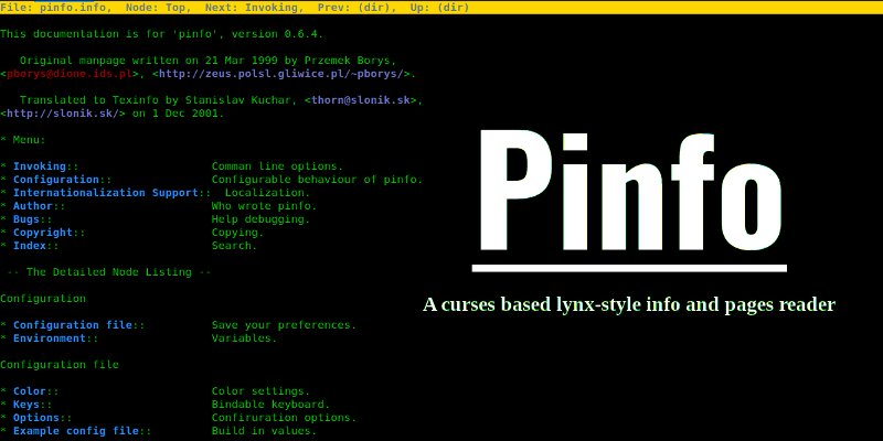 ostechnix's tweet photo. Pinfo - A CLI Program To Read Info And Man Pages In Color. #Linux #man #info #pinfo #cli https://t.co/a6YFox5BX0 https://t.co/yYarpoYpxi