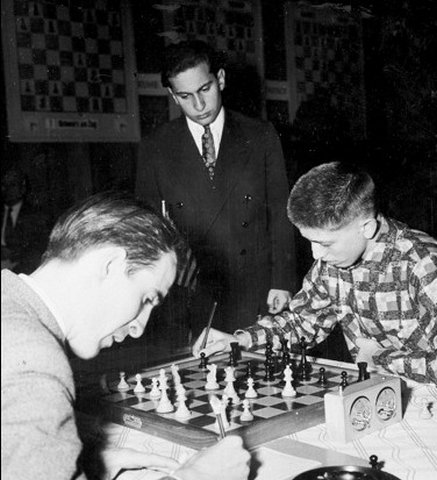 Douglas Griffin on X: The 4th Capablanca Memorial (1965): Bobby Fischer's  moves were relayed via telex from the Marshall Chess Club to the 'Habana  Libre' hotel, where they were made by José