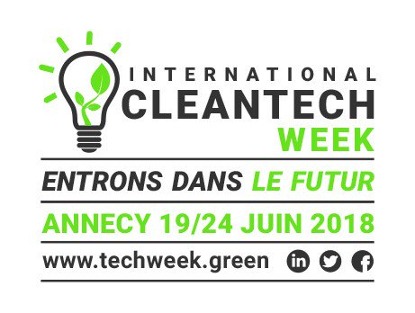 NBSOLyon's tweet photo. #internationalCleantechweek Step into the future ! @annecyFrancejune2018 for an int'l get together of #bestenergyinnovations in #WaterSunWindandEarth !
#Cleantech #Greentech #Innovations #Startups https://t.co/AxVuwQTMpn