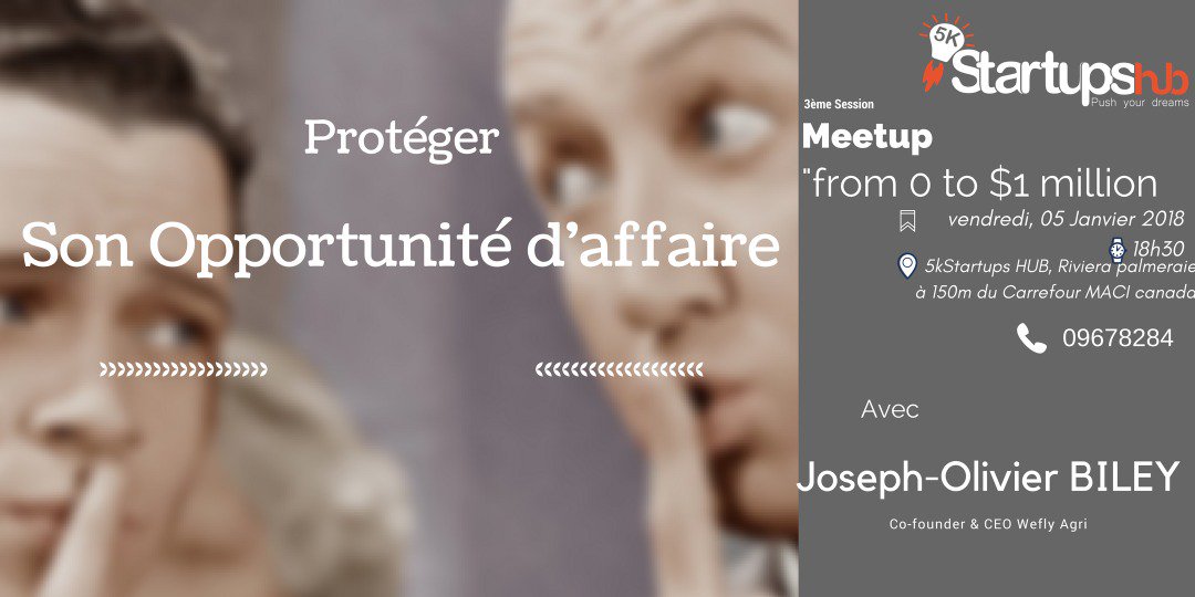 Vous avez mis le pied sur la perle rare?✨
Des journées interminables à travailler sur son projet/ opportunité d'affaire?🕛
Comment vous protéger votre idée? votre produit?💡💰
Prenez rendez-vous pour cet event!
Cliquez ici eventbrite.com/e/billets-meet…
#startup #abidjan