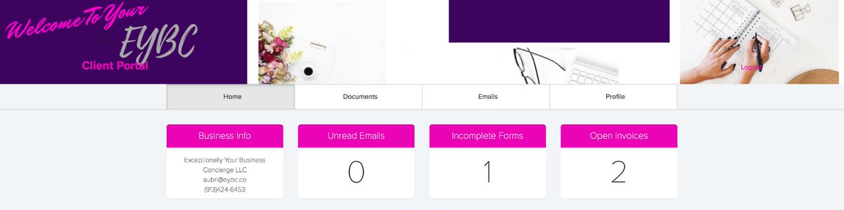 MooreBusinesses's tweet photo. Thankful Thursday!
The New and Improved look for our client portal (inserts excitement here!) #eybc #ladyboss #smallbiz #branding #dubsado https://t.co/720tpyVNqu