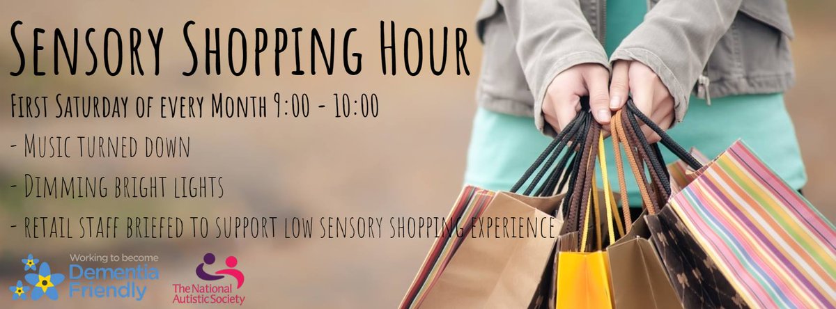 drakecircusplym's tweet photo. Join us this Saturday for our first Sensory Shopping hour of the year, between 9 - 10am. https://t.co/ZY9x7rMeQi