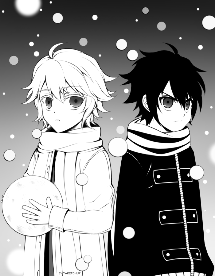 Little Mika and Yuu-chan!♡ 