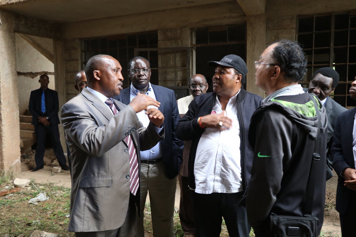 GovernorBabayao's tweet photo. Today with my deputy Nyoro I conducted a site visit in Kiambu,Ruiru and Thika where my government is putting up affordable housing https://t.co/Ya3o73GH6j