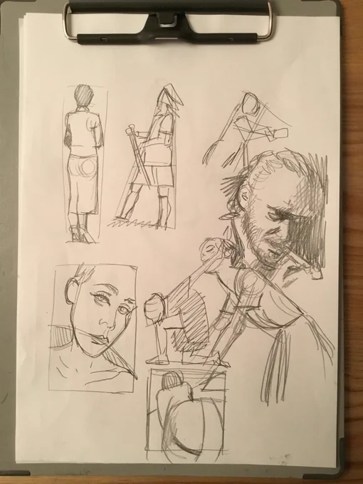 練習。 