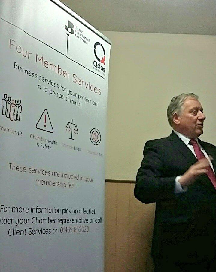 MidYorksChamber's tweet image. Steve from @qdosconsulting is providing an introduction to our newest member benefit for today's attendees #fourservices #supportandprotect
