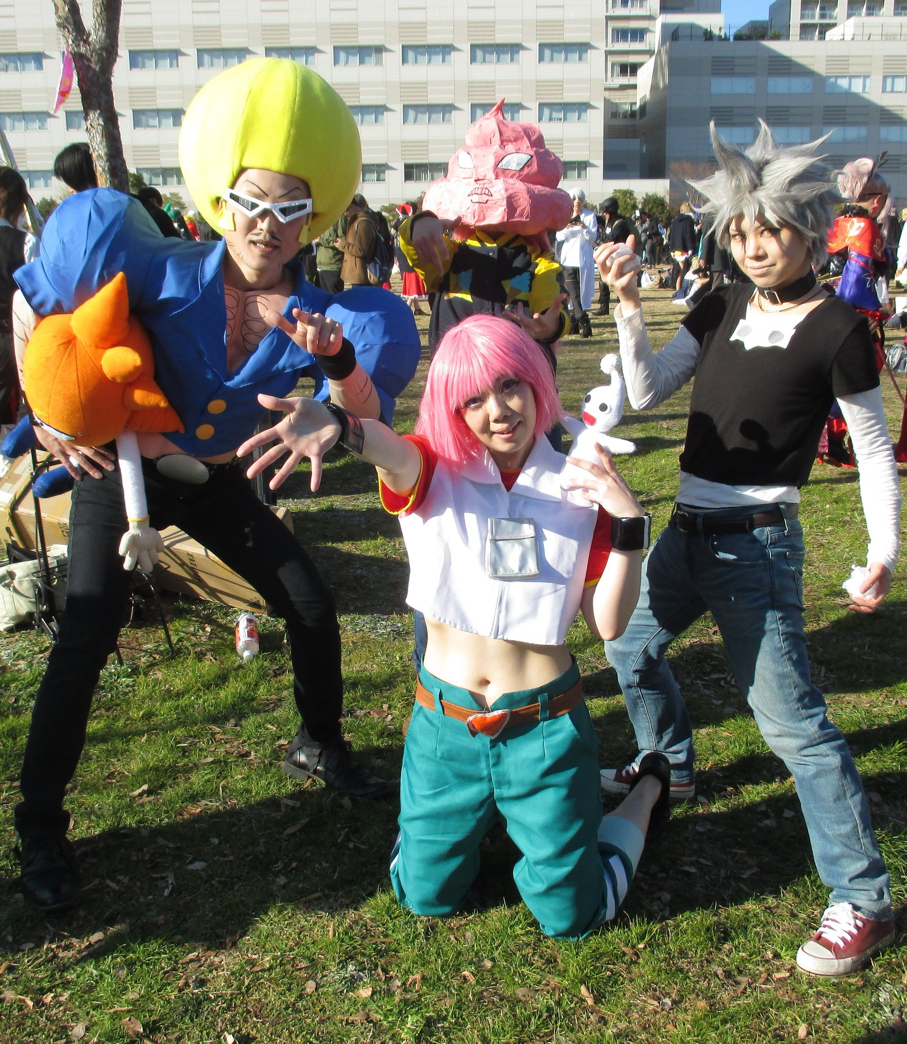 【コスプレ】ボボボーボ・ボーボボ ビュティ&へっぽこ丸 2着セット DSsQPN8U8AIwPOa.jpg:large