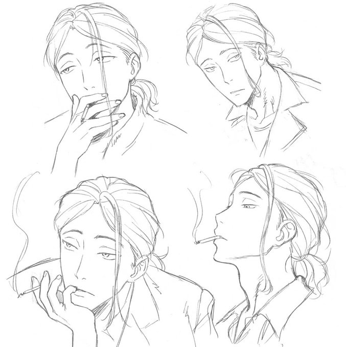 恋は雨上がりのようにに出て来る加瀬さんがね
初登場時の印象が、読み進めるうちにガラっと変わって
今では好きなキャラになってます。
ポーズはネットで拾った写真の模写 