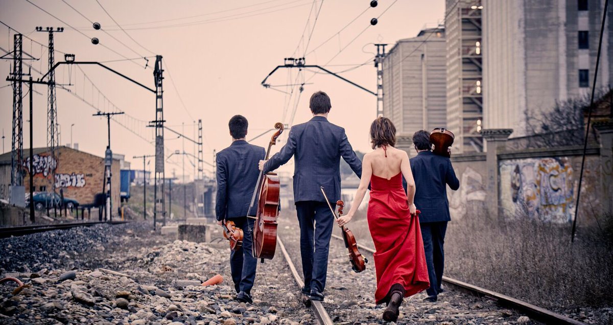 QuartetGerhard's tweet photo. Un altre reconeixament internacional molt valuós que ve d’Alemanya! Gràcies!
'La característica especial del Q. Gerhard és la seva brillant intensitat i una expressivitat que penetra en els secrets més profunds de la música.' I. Waltenberger, #OnlineMerker https://t.co/pCOcDAt9dK https://t.co/nwUx9qeLsP