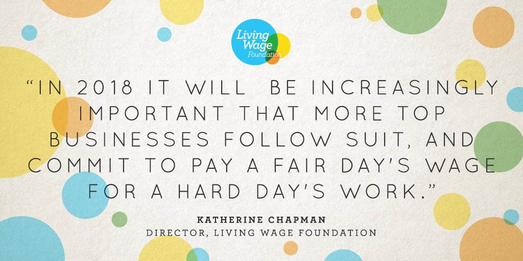 LivingWageUK's tweet photo. More than 1/3 of #FTSE100 have signed up to the #LivingWage movement, putting fairness and decency at the heart of their organisations - @KChapmanLWF
responds to #FatCatThursday @MailOnline
https://t.co/s5ce08zKBS https://t.co/tLxlPgg3B9