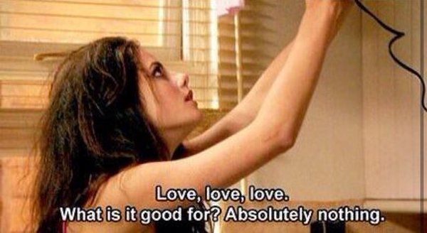 citationsprime's tweet photo. "L’amour, l’amour, l’amour. À quoi ça sert ? Absolument À rien..." Skins https://t.co/uWW1MCtEeI