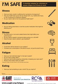 Anaes_Residents's tweet photo. #ThursdayThoughts #AskGAT
It's #backtowork for many, but as #NHS clinicians working all manner of hours, do you have access to adequate #guidelines to assess #fatigue & fitness at work?
Download @AAGBI, @RCoANews @FICMNews #checklist
https://t.co/6uhs86o4Gz https://t.co/WjcqKjTtRJ