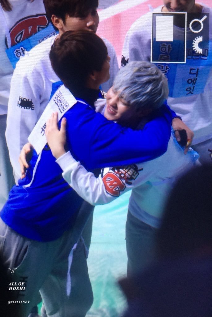 Kwon Soonyoung His lovely dongsaeng who he shares cute hugs with. Hoshi, together with Joshua, approaches Tae from time to time.
