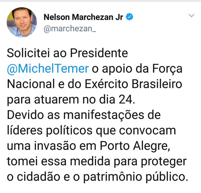 Ver imagem no Twitter