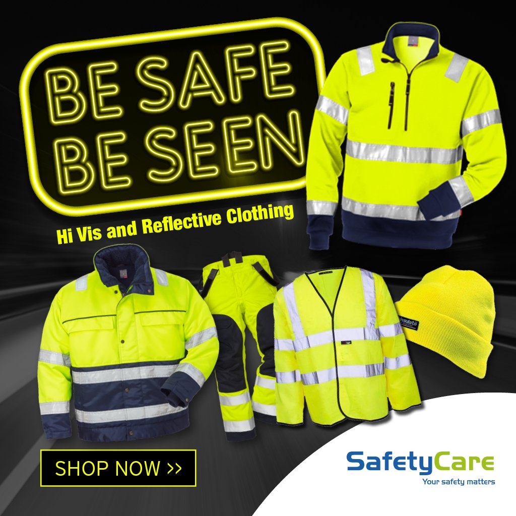 safetycare_irl's tweet photo. Make sure your seen in these dark mornings & dark nights. Shop our wide range of #HiVis workwear https://t.co/QoiSU3HFAy #MakeItHomeSafely https://t.co/1nBp0wntKH