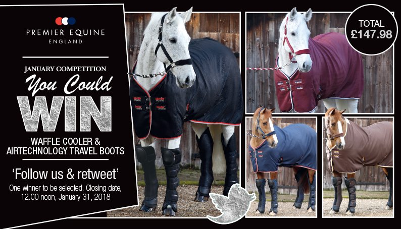 NEW January #competition! For your chance to #win a Waffle Cooler and Airtechnology Travel Boots as pictured worth £147.98, simply follow us &amp; RT this tweet! Closes 12pm 31/01/18