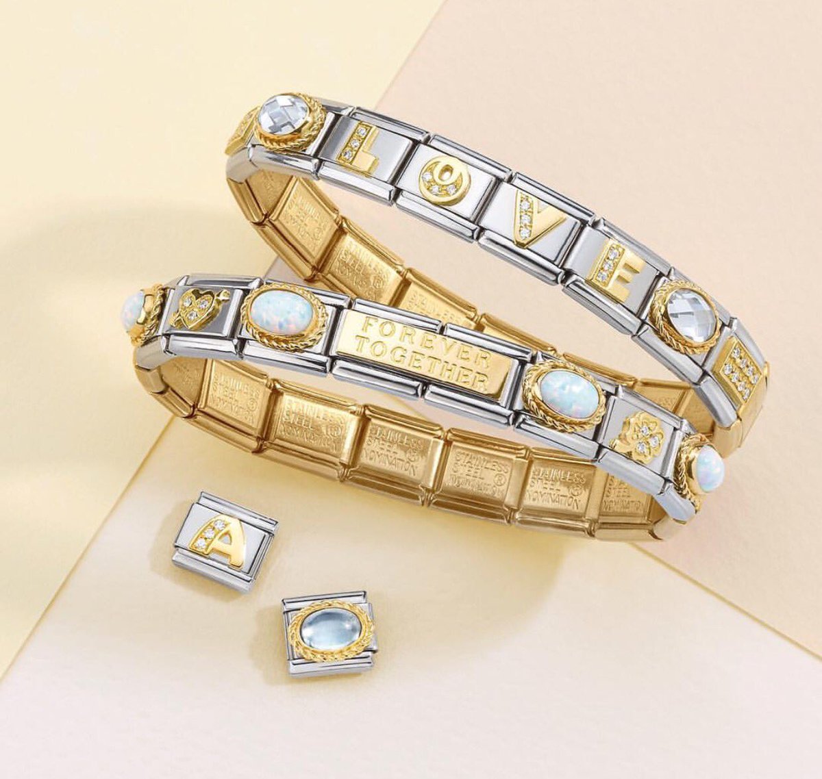 New Year, New Jewellery! Treat yourself to something special. Choose from hundreds of composable links to create your unique bracelet. #fashion #Italianstyle #2018 #gemstones #Jewellery #Hemstocks #Diss